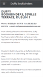 Mobile Screenshot of duffybookbinders.com